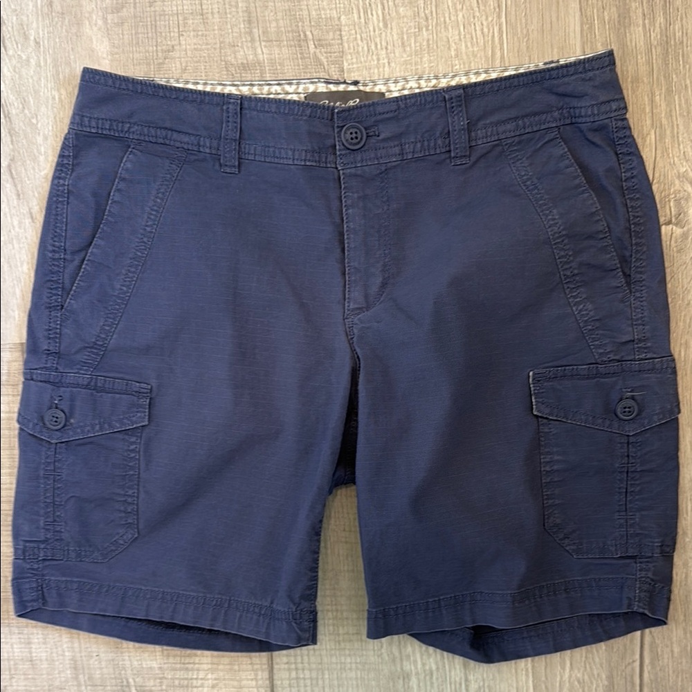 Eddie Bauer Dark Blue Cargo Shorts